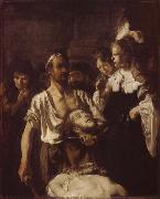 REMBRANDT Harmenszoon van Rijn The Beheading of John the Baptist France oil painting artist